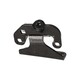 FRONT DOOR HINGE BLACK, LOWER LEFT